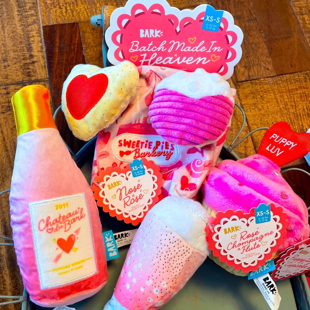 Dog toys and treats!!! All new from Bark Box!